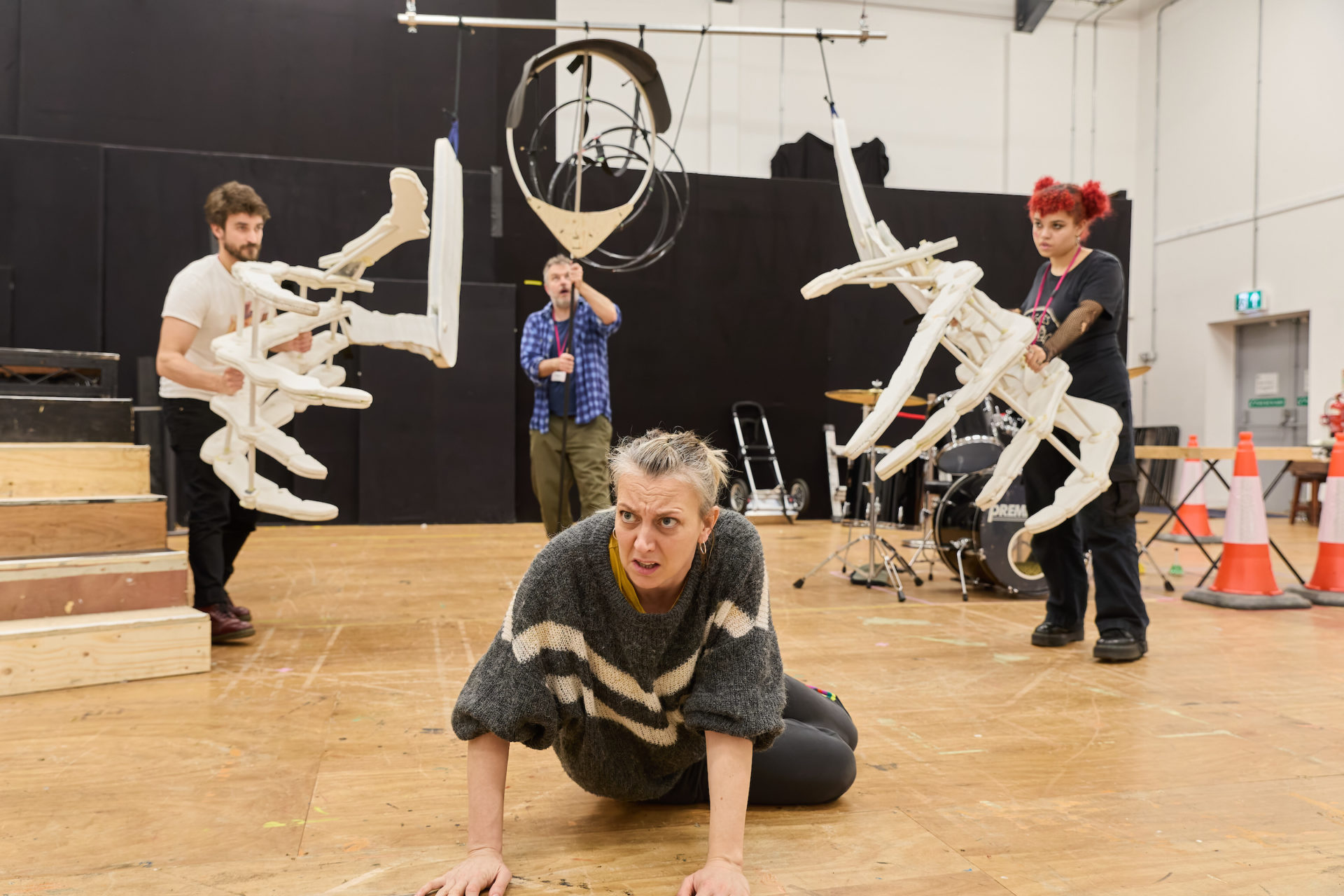 Rehearsals in Rehearsal Room 1 (image Mark Douet)