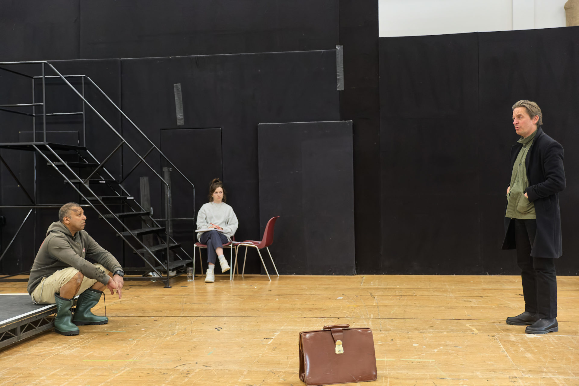 Rehearsals in Rehearsal Room 1 (image Mark Douet)