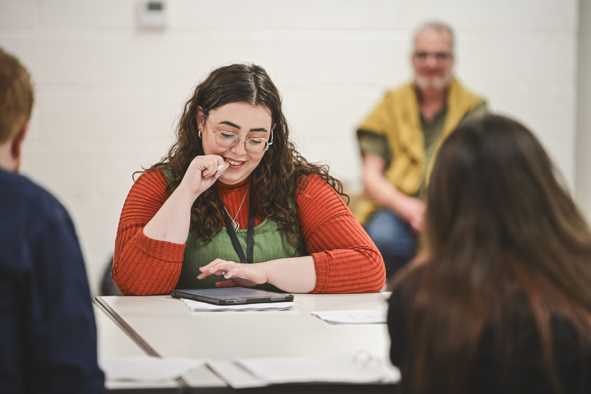 Alice Eklund (Assistant Director) at the Hansel and Gretel Meet and Greet. Image: Kirsten McTernan